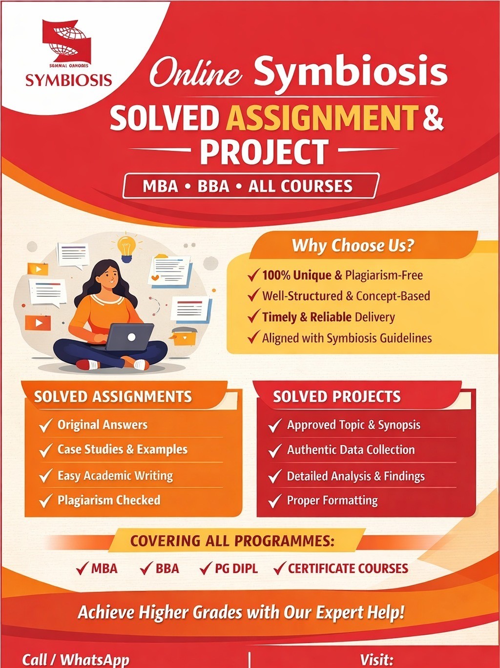 Symbiosis Solved Assignment Promo flyer1