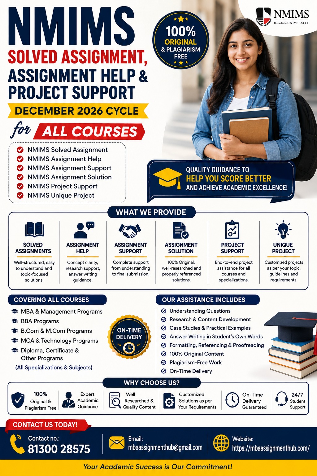 NMIMS Solved Assignment December 2026